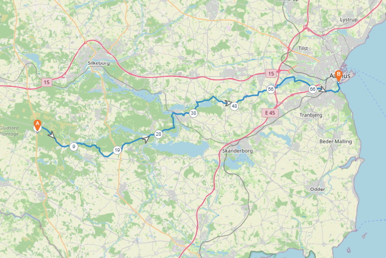 C2C Gravel. Hjøllund - Aarhus